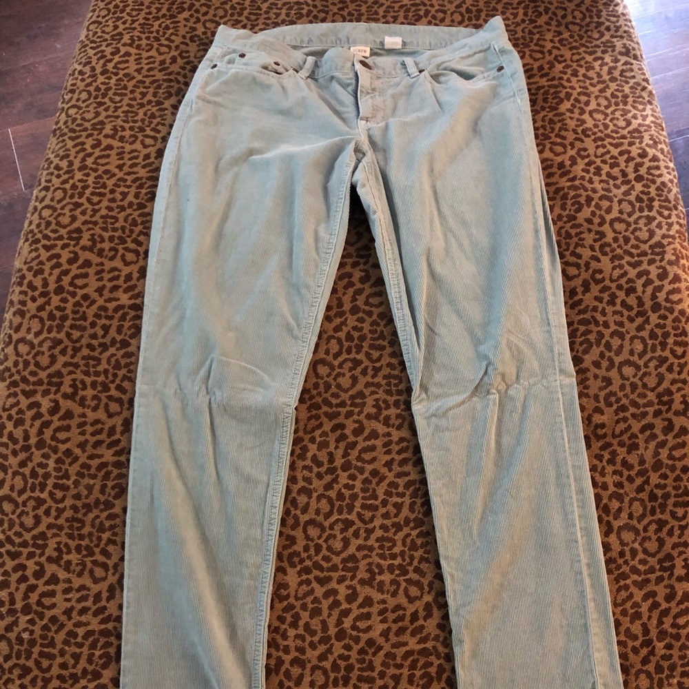 J Crew Corduroy pants size 29 city fit